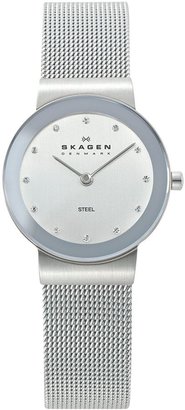 Skagen 358SSSD Classic Silver Ladies Mesh Watch