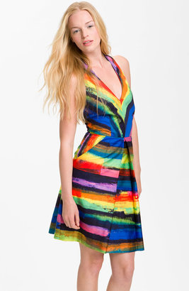 Milly 'Phoebe' Print Halter Dress