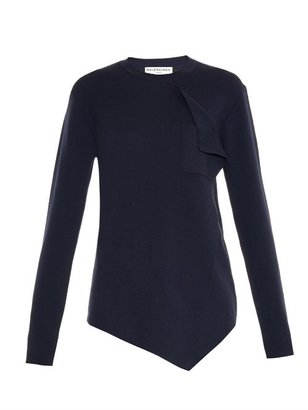 Balenciaga Wool and cashmere-blend sweater