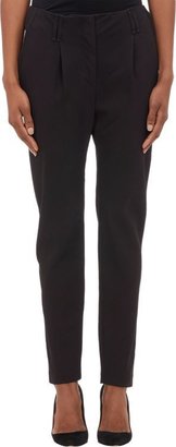 Proenza Schouler Spiral-Panel Slim Trousers-Black