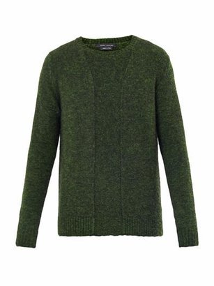 Marc Jacobs Mohair-blend metallic sweater