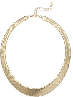Accessorize Simple Ribbed Torq Necklace