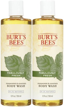 Burt's Bees Body Wash - Peppermint and Rosemary - 12 oz - 2 pk