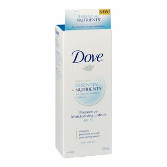 Dove Face Essential Nutrients Protective Moisturising Lotion SPF1 120 mL