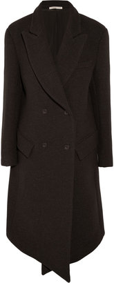 Christopher Kane Asymmetric wool-blend coat