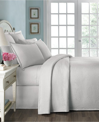 Martha Stewart CLOSEOUT! Collection Athens Medallion Full Matelasse Bedspread