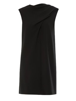 Balenciaga Drape-front crepe dress