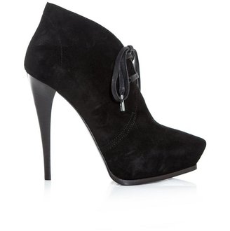 Lanvin Suede high heel ankle boots