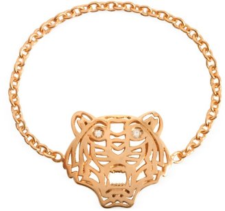 Kenzo Rose Gold Plated Mini Tiger Ring
