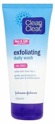 Clean & Clear Clean Clear Exfoliating Daily Wash 150ml