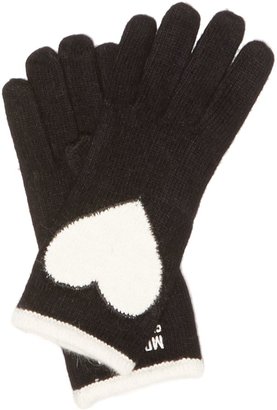 Moschino Cheap & Chic Heart knitted glove