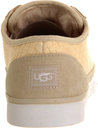 UGG Laela Woven Sneaker Cream Denim