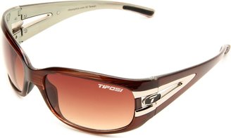 Tifosi Optics Women's Lust Oval Sunglasses (Sagewood Brown Gradient)