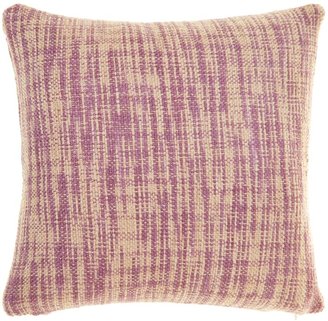 Linea Oversized woven cushion, Purple