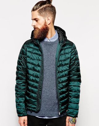 Scotch & Soda Quilted Jacket - Teal