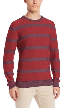 Calvin Klein Jeans Men's Plaited Stripe Sweater