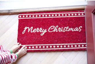 Entryways Christmas Doormat