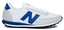 New Balance White/Blue Lightweight 410 Trainers - White/blue