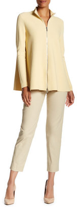 Lafayette 148 New York 148 Cropped Side Zip Pant