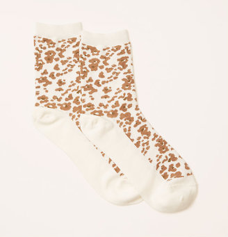 LOFT Animal Jacquard Trouser Socks