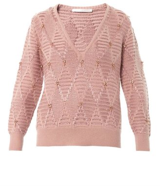 Thakoon Diamond knit sweater