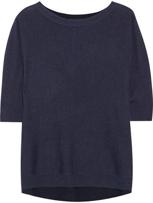 Alice + Olivia Draped wool and cashmere-blend sweater