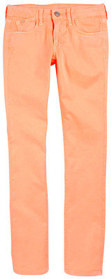 Le Temps Des Cerises slim fit pastel orange jeans