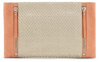 Vince Camuto 'Baily' Calf Hair & Leather Clutch