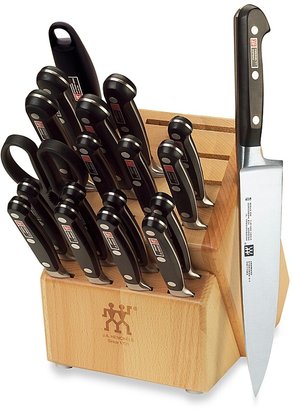 Zwilling Twin Professional "s" 20-Piece Kitchen Knife Block Set Stainless Steel/black