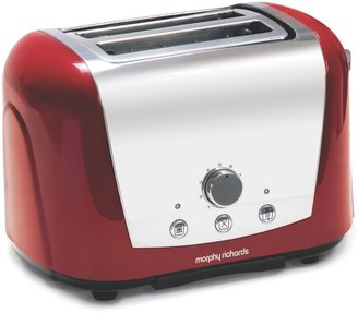 Morphy Richards Red Accents Toaster 44266