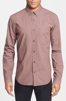 7 For All Mankind Trim Fit Check Sport Shirt