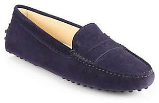Tod's Suede Moccasin Drivers