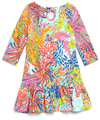 Lilly Pulitzer Girl's Floral Knit Dress