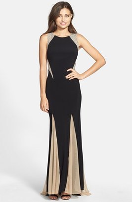 Xscape Evenings Embellished Stretch Gown