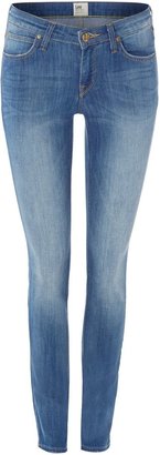 Lee Scarlett skinny jeans in crushed blue