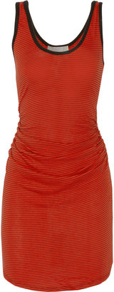 Kain Label Henley striped cotton-jersey dress