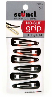 Scunci No-Slip Grip Hair Clips Assorted Colors