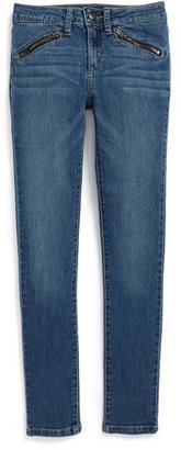 Joe's Jeans 'Moto' Zip Detail Jeggings (Big Girls)
