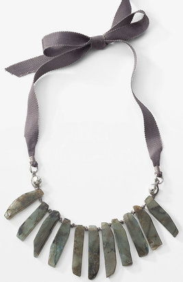 J. Jill Hand-knotted labradorite necklace