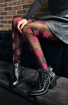 Hue 'Country Club Rose' Tights