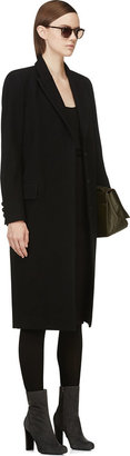 Givenchy Black Neoprene Zip-Waist Dress