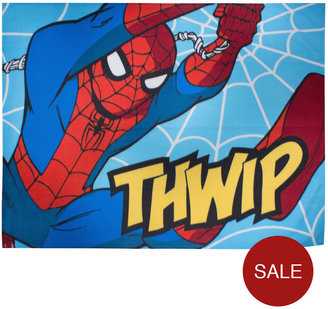 Spiderman Thwip Panel Fleece Blanket