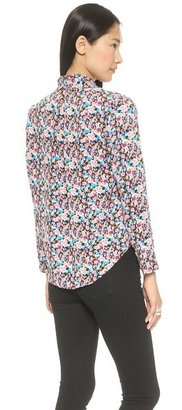 T-Bags 2073 Tbags Los Angeles V Neck Long Sleeve Blouse