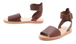 Hudson H by Soller Ankle Strap Flat Sandals