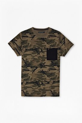 Camo Military Print T-Shirt