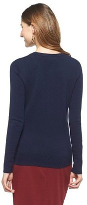 Merona Favorite Long Sleeve Crew Neck Cardigan Sweater