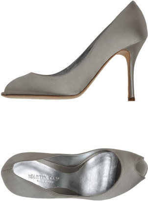 Martin Clay Pumps with open toe