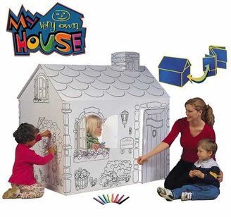My Very Own House Cottage with Washable Markers Playhouse