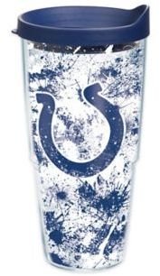 Tervis NFL Indianapolis Colts Splatter Wrap 24 oz. Tumbler with Lid