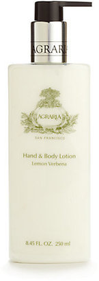Agraria Lemon Verbena Hand & Body Lotion/8.45 oz.